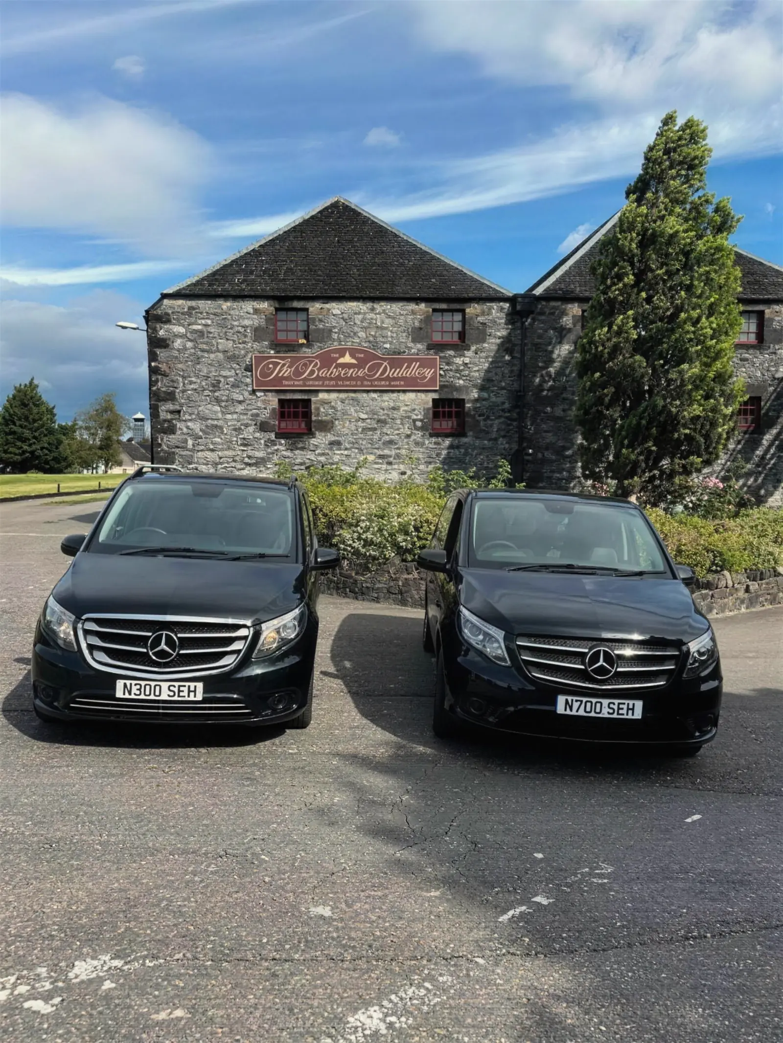 Two Vitos at The Balvenie Distillery